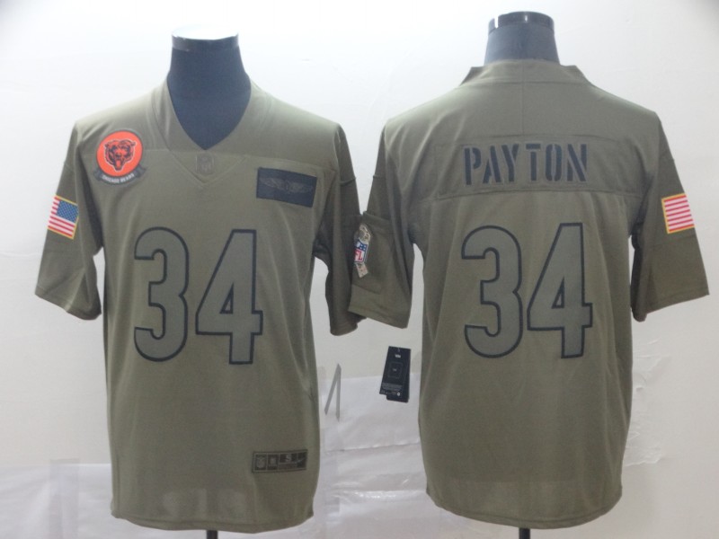 Nike Bears 34 Walter Payton 2019 Olive Salute To Service Limited Jersey,We sell and wholesale Nike Bears 34 Walter Payton 2019 Olive Salute To Service Limited Jersey on line form chian!